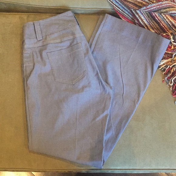 Narrow Herringbone Pattern Trousers - Picture 2 of 3
